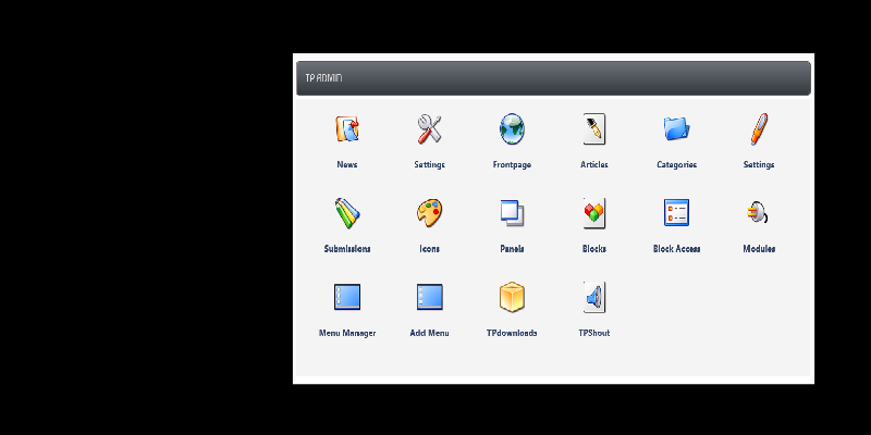 A Neat Admin Panel
